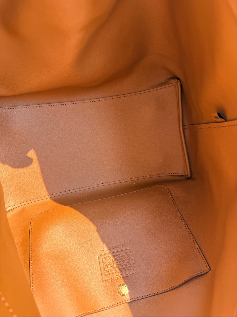 Coach Warm Brown Gramercy Tote Bag - Picture 4 of 13